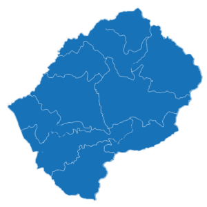 Carte-du-lesotho