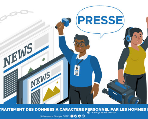 données personnelles et homme de media